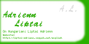 adrienn liptai business card